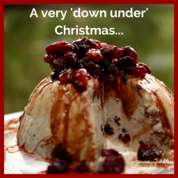 'Down Under' Ice Cream Christmas Pudding