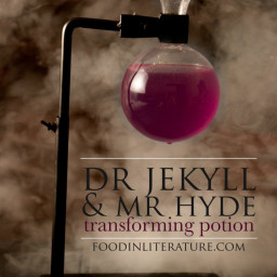 Dr. Jekyll and Mr. Hyde transforming potion