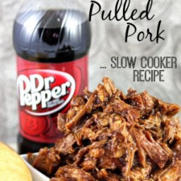 Dr. Pepper Slow Cooker Pulled Pork Recipe
