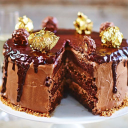 Dreams do come true: Jamie Oliver has made a Ferrero Rocher cake