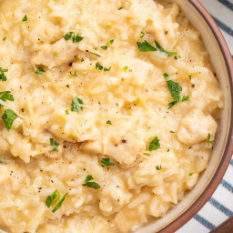 Dreamy Instant Pot Chicken and Rice