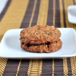 Dried Plum Oatmeal Cookies