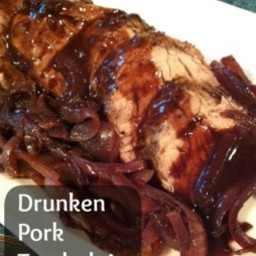 Drunken Pork Tenderloin Recipe