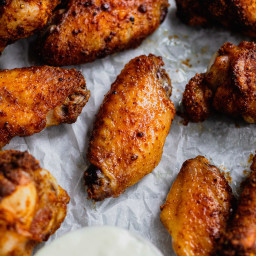 Dry Rubbed Baked Chicken Wings Recipe