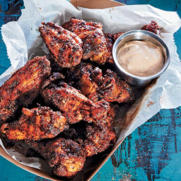 Dry-Rubbed Smoked Chicken Wings Recipe