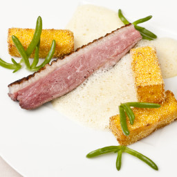 Duck Breast with Polenta Fries Recipe