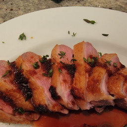 Duck Breast With Pomegranate Molasses Sauce