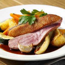 Duck Breast with Redcurrant Gravy