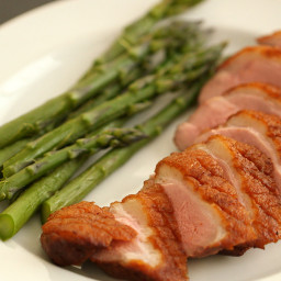 Duck Breasts with Port Reduction Sauce
