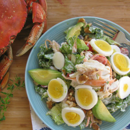Dungeness crab cobb salad
