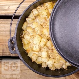 Dutch Oven Pork Chops and Potatoes