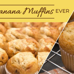 Easiest Banana Muffins Ever