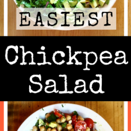 Easiest Chickpea Salad