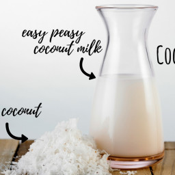 Easiest Coconut Milk Recipe {Improved}