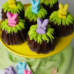 Easter Bunny Bundt Cakes
