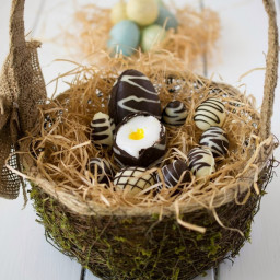 Easter chocolate creme eggs