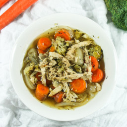 Easy 6-Ingredient Paleo and Whole30 Chicken Stew