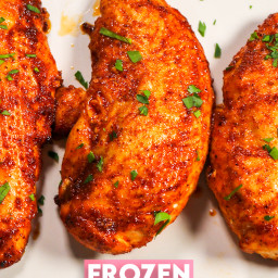 Easy Air Fryer Frozen Chicken Tenders (no breading) + Video