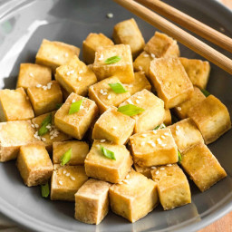 Easy Air Fryer Tofu Nuggets (Gluten-Free, Vegan)