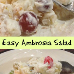 Easy Ambrosia Salad