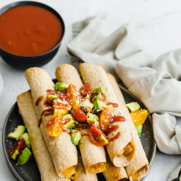 Easy & Delicious Chicken and Cheese Taquitos {Made in the Crock Pot!}