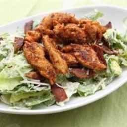 Easy and Fast Cajun Chicken Caesar Salad Recipe