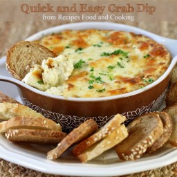 Easy and Quick Crab Dip