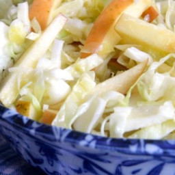 Easy Apple Cabbage Slaw Recipe
