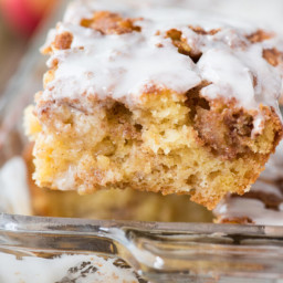 Easy Apple Coffee Cake with Cake Mix