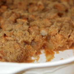 Easy Apple Crisp Without Oats