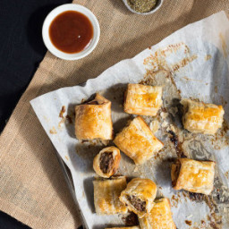 Easy-As Aussie Homemade Beef and Thyme Sausage Rolls