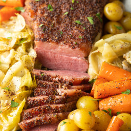 Easy Baked Corned Beef and Cabbage