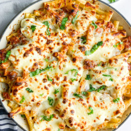 Easy Baked Ziti with Sausage