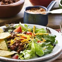 Easy Beef Taco Salads