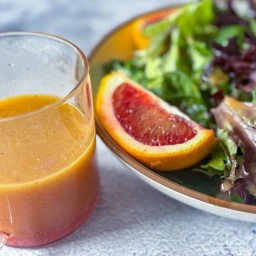 Easy Blood Orange Vinaigrette Dressing Recipe with Shallots