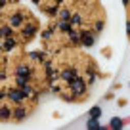 Easy Blueberry Breakfast Cookies