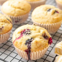 Easy Blueberry Muffins without Egg