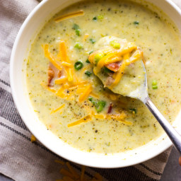 Easy Broccoli Potato Soup