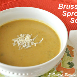 EASY Brussels Sprouts Soup