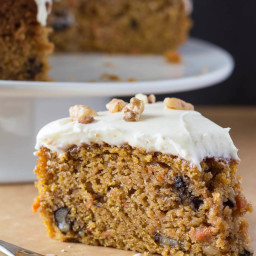 Easy Carrot Cake with Cream Cheese Frosting