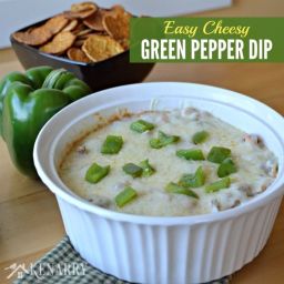 Easy Cheesy Green Pepper Dip