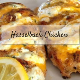 Easy-Cheesy Hasselback Chicken