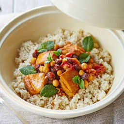 Easy chicken and chickpea tagine