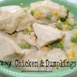Easy Chicken and Dumplings Recipe