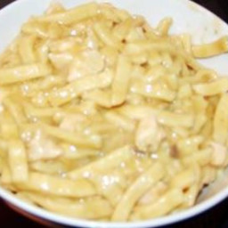 Easy Chicken and Noodles 