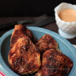 Easy Chicken Paprika w/ Sour Cream Gravy (Low Carb and Gluten Free)