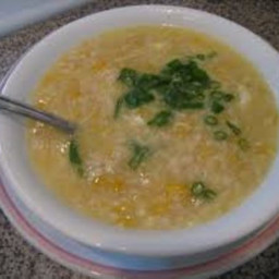 Easy Chinese Chicken and Corn Soup