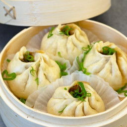 Easy Chinese Steamed Buns (without yeast)