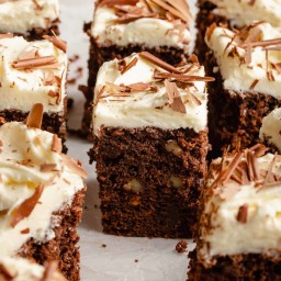 Easy Chocolate Carrot Cake with Cream Cheese Frosting