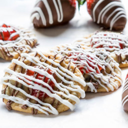 Easy Chocolate-Strawberry Cookies